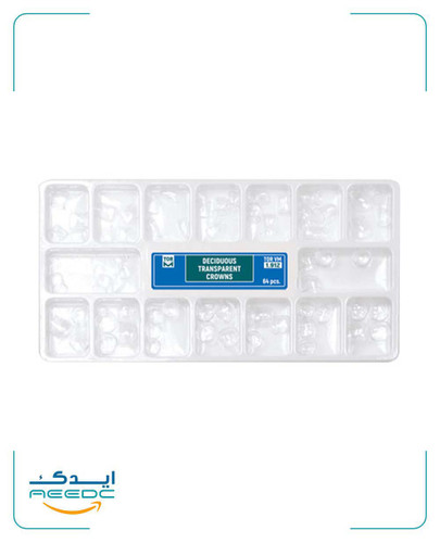 کیت روکش سلولوئیدی دندانی 64 عددی اطفال تور وی ام