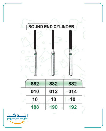 فرز روند اند بلند دور سبز (تراش) بسته 5 عددی