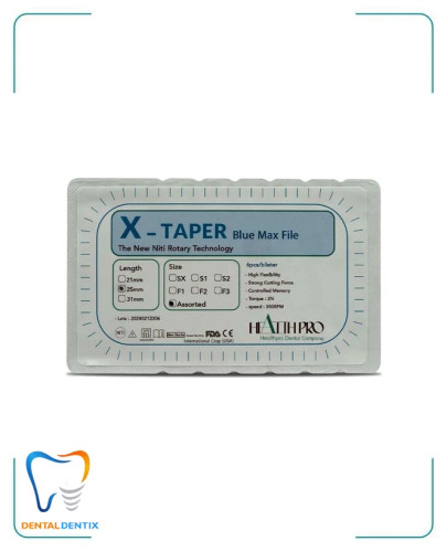 فایل روتاری 21 میل X-TAPER Blue HealthPro