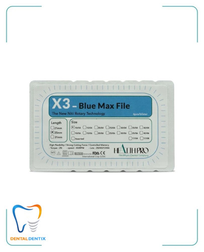 فایل روتاری 21 میل شش درصد X-3 Blue HealthPro