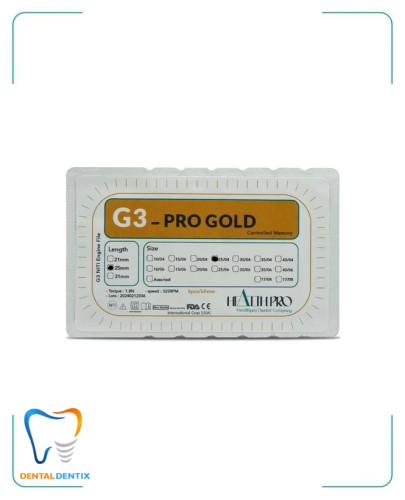 فایل روتاری 25 میل چهار درصد G3-PROGOLD HealthPro