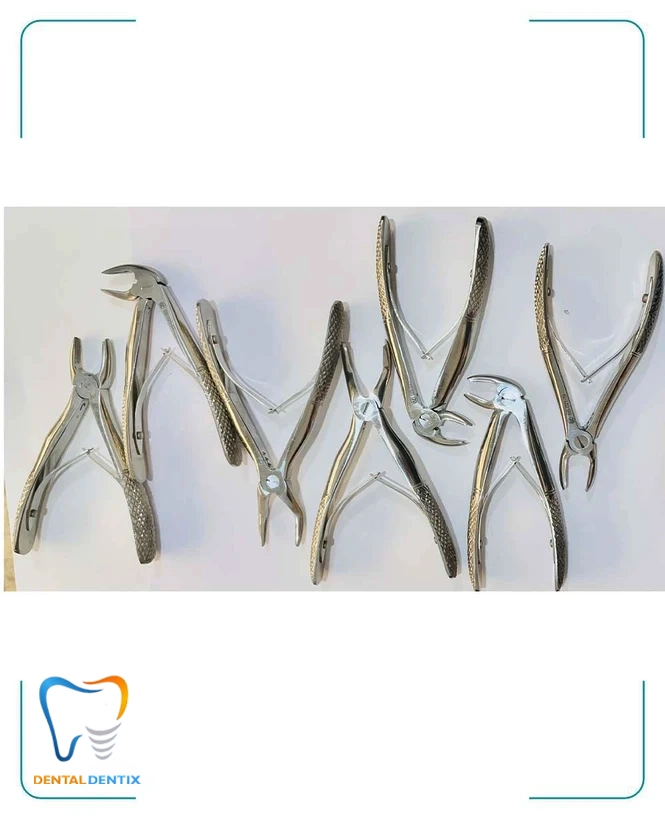 ست فورسپس 7 عددی اطفال کارنیک