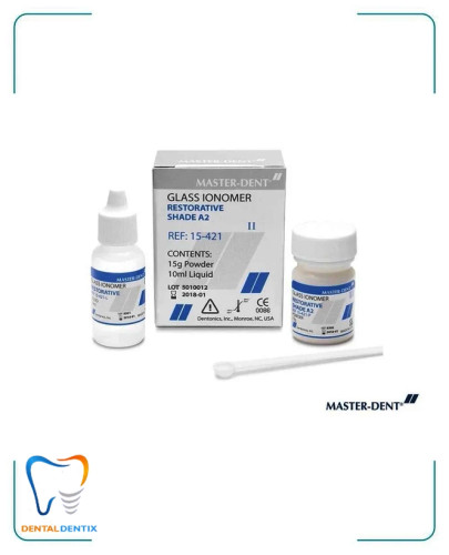 گلاس آینومر ترمیمی سلف کیور (تیپ 2) مستردنت رنگ A2