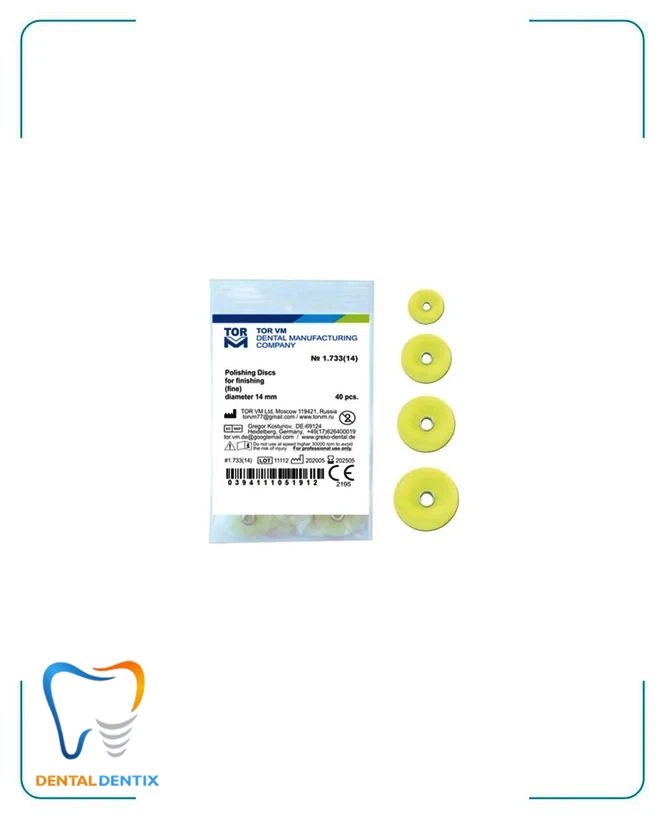 دیسک پرداخت کامپوزیت تور وی ام (زرد)