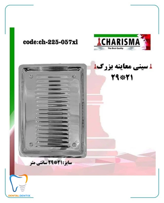 سینی معاینه بزرگ کاریزما